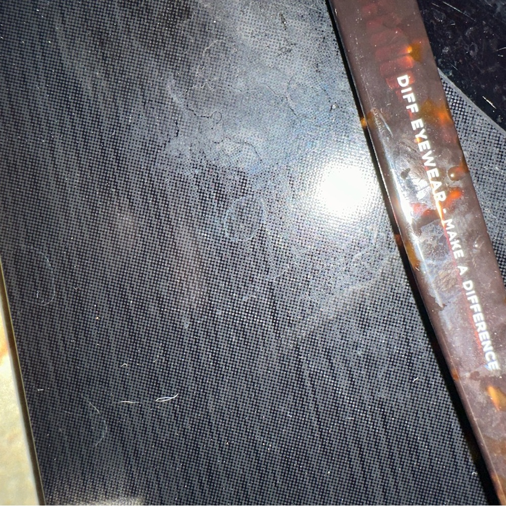 Unisex Diff Tortoiseshell Mirrored Sunglasses In … - image 4